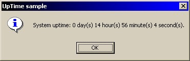 UpTime screenshot